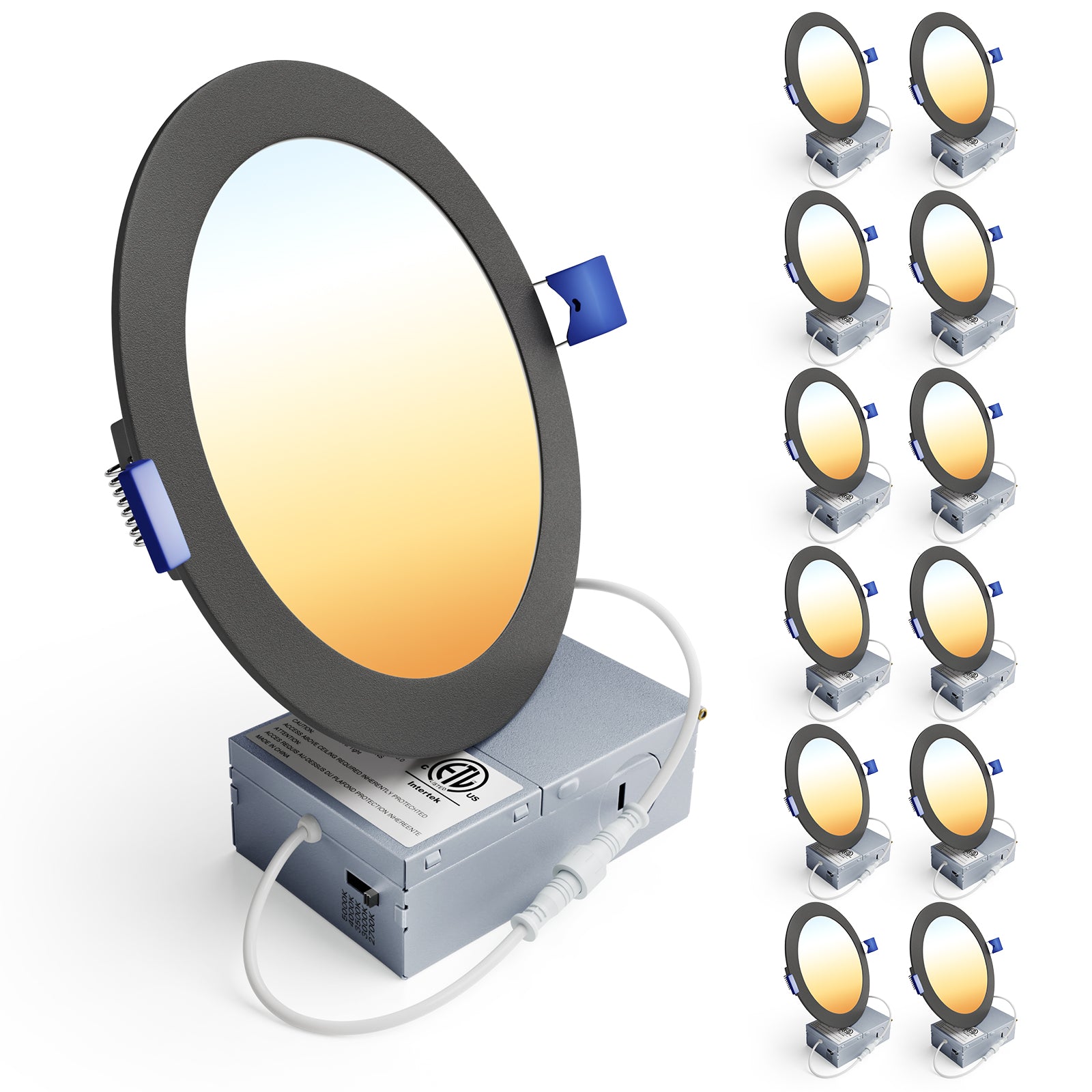 Ensenior 6-Inch LED Recessed Ceiling Light