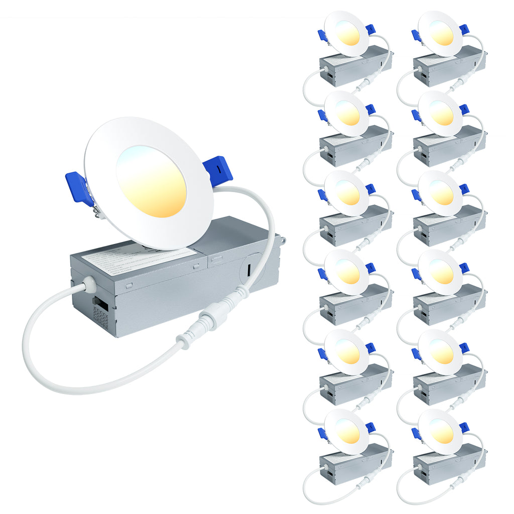 Ensenior 3 Inch 5CCT Led Recessed Ceiling Light