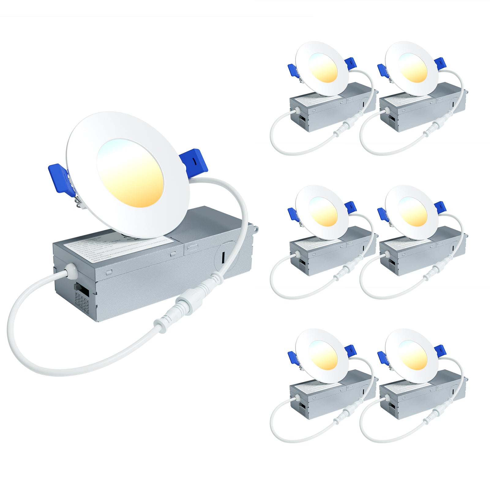 Ensenior 3 Inch 5CCT Led Recessed Ceiling Light