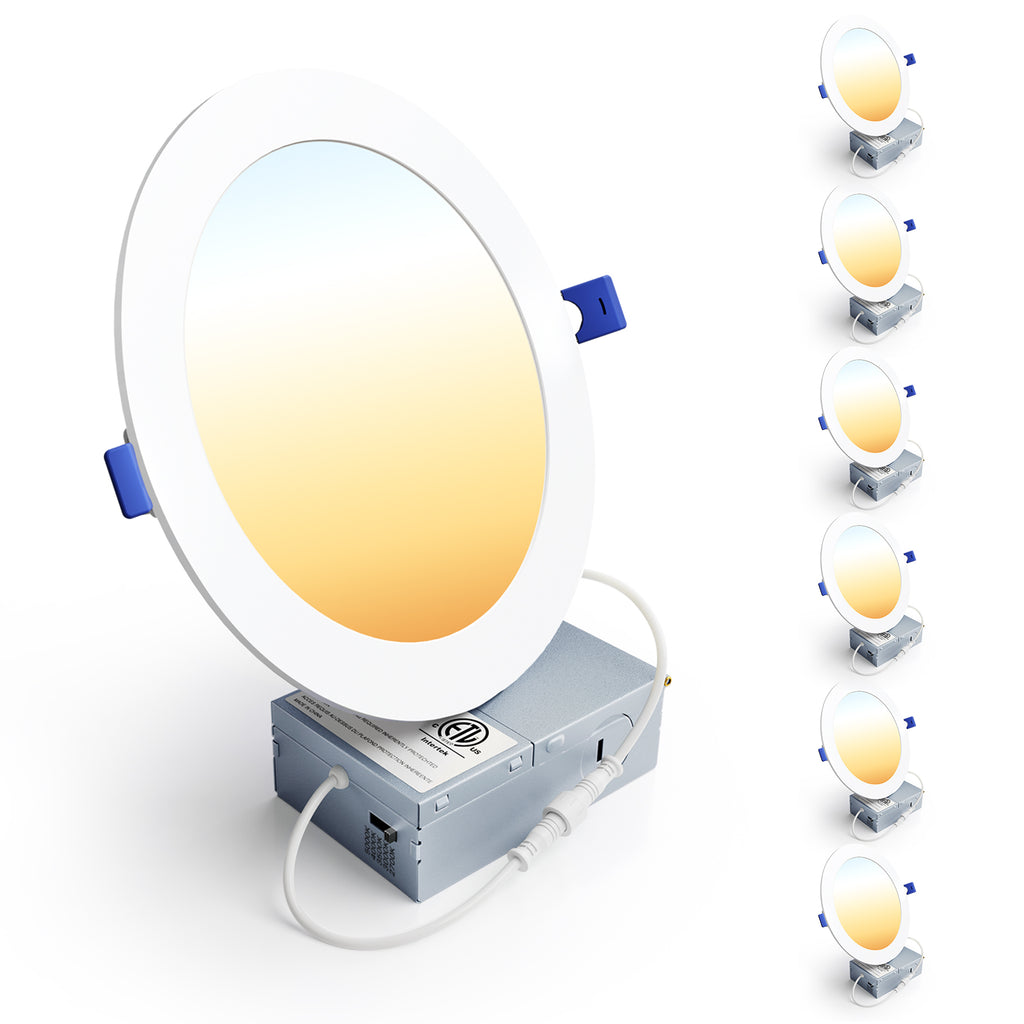 Ensenior 7 Inch 5CCT Led Recessed Ceiling Light