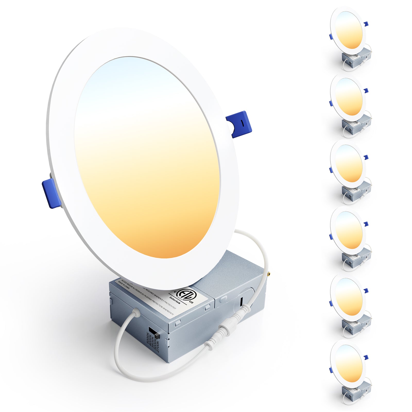 Ensenior 7 Inch 5CCT Led Recessed Ceiling Light