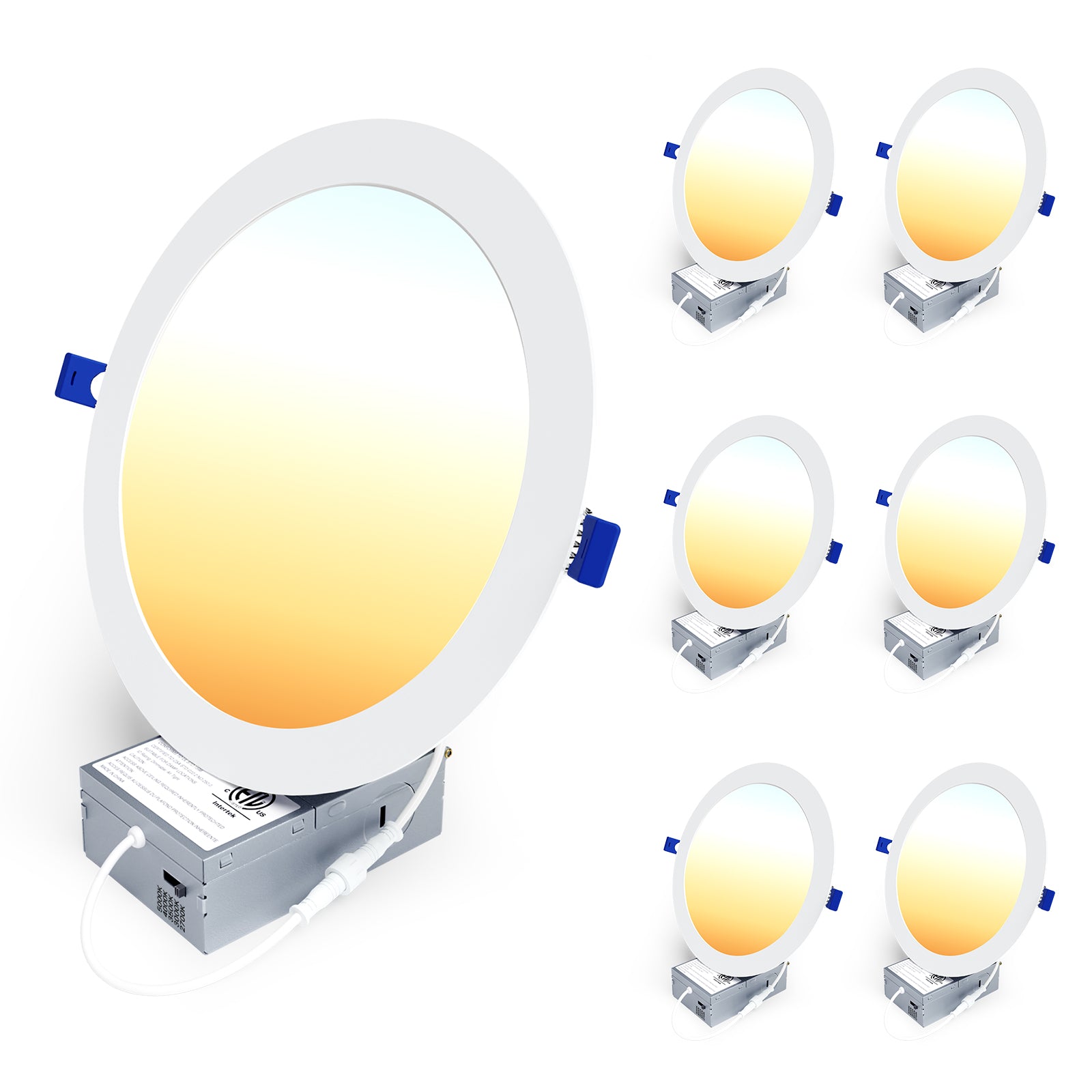 Ensenior 8 Inch 5CCT Led Recessed Ceiling Light