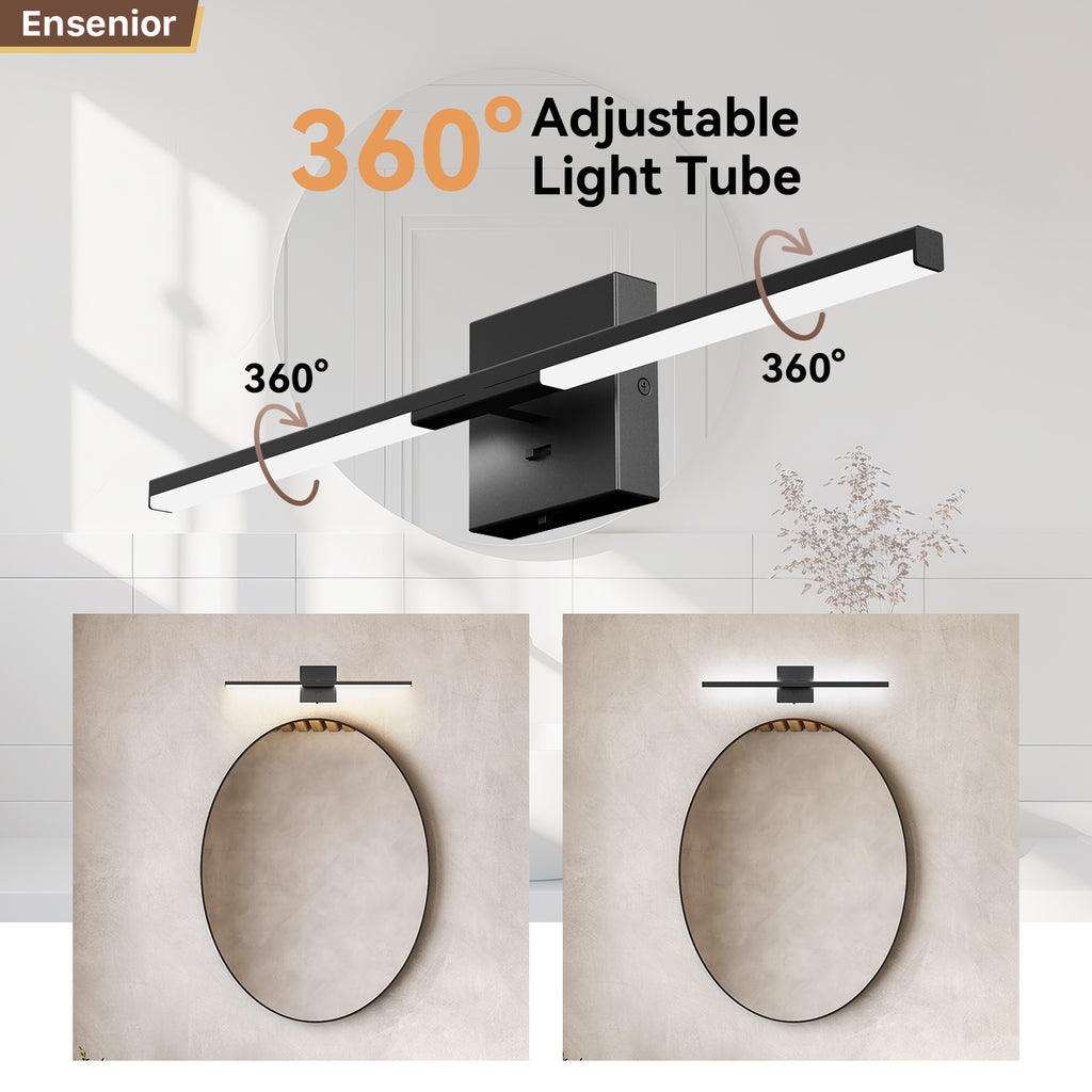 Ensenior Modern Bathroom Vanity Light