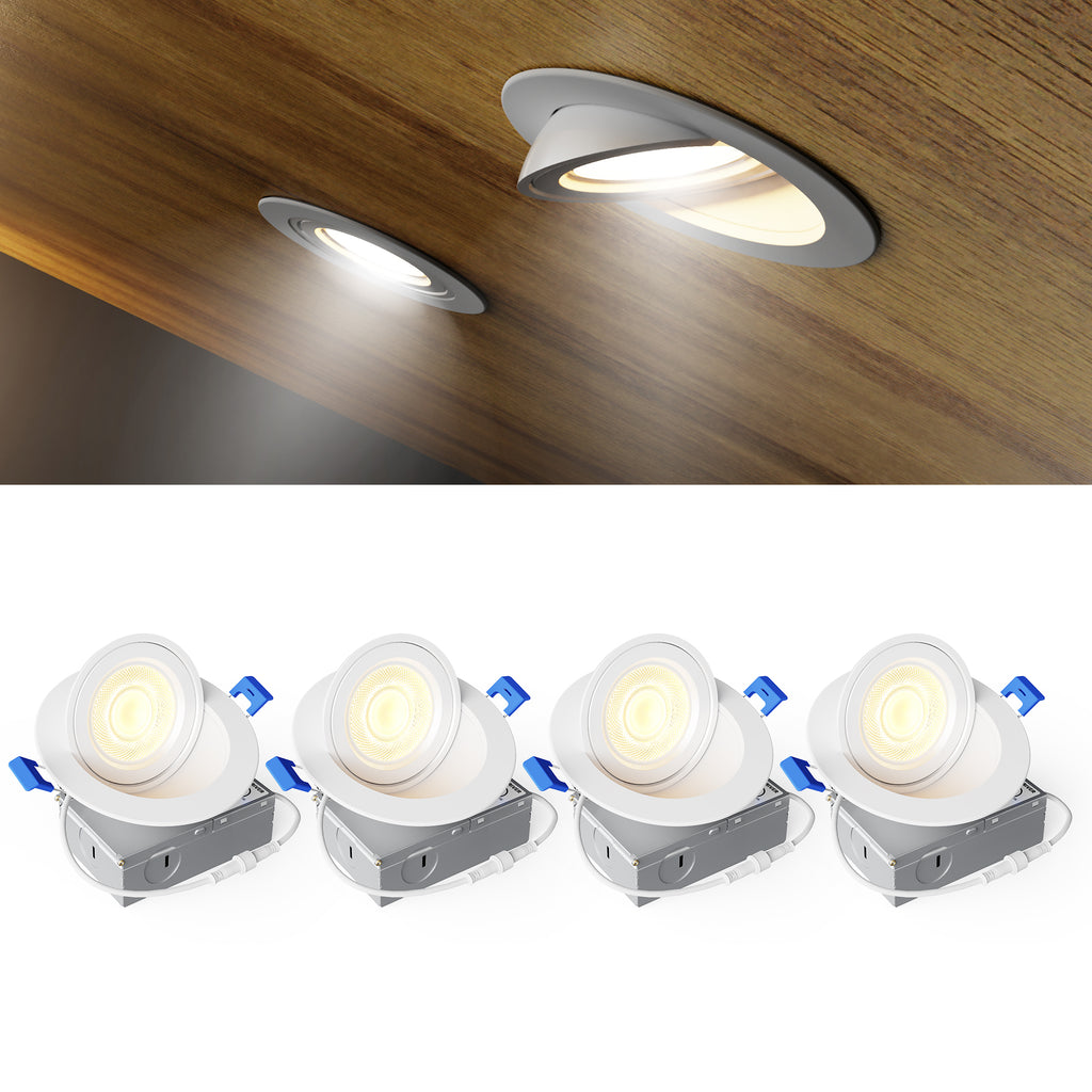 Ensenior  6/4 inch 5CCT LED Eyeball Recessed Lighting
