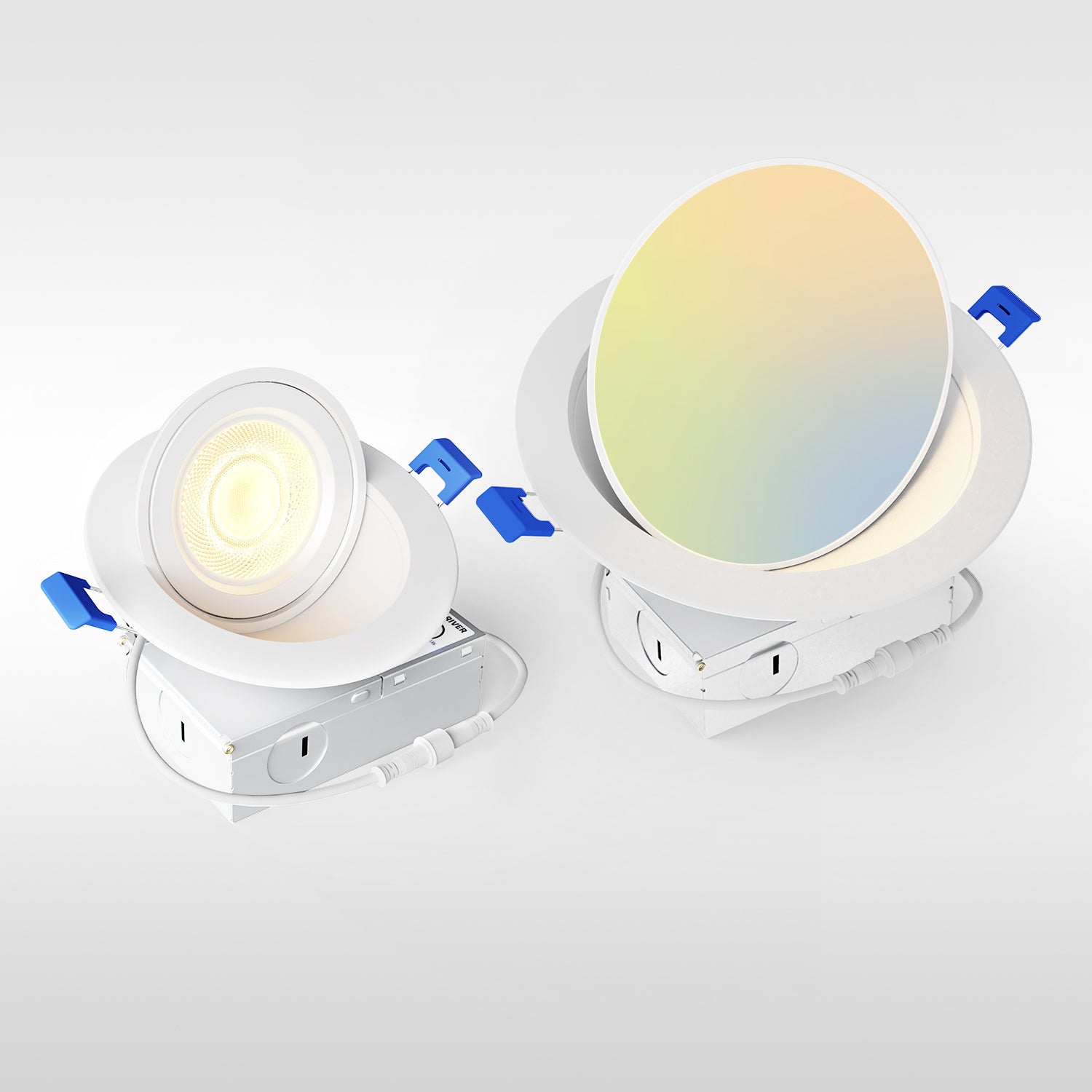 Ensenior  6/4 inch 5CCT LED Eyeball Recessed Lighting