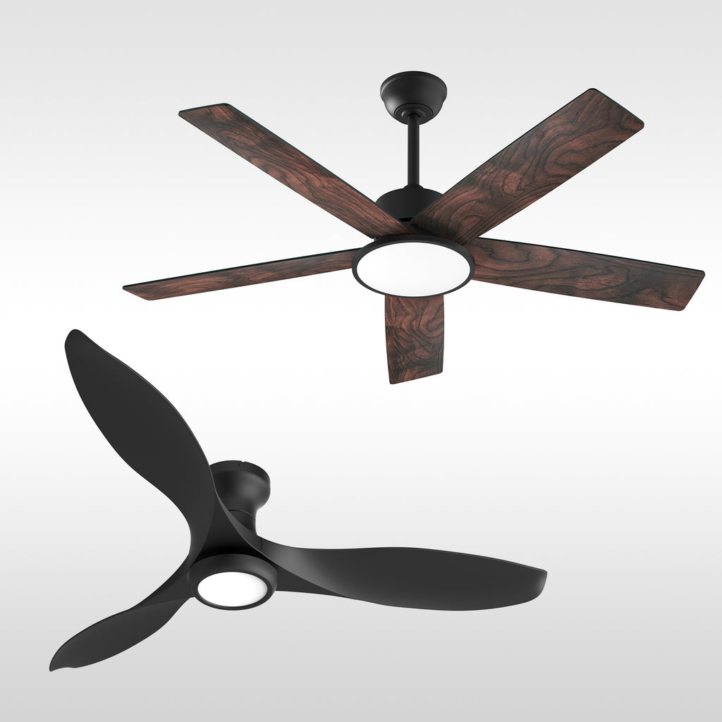 Ensenior Smart 52" Ceiling Fan with Light