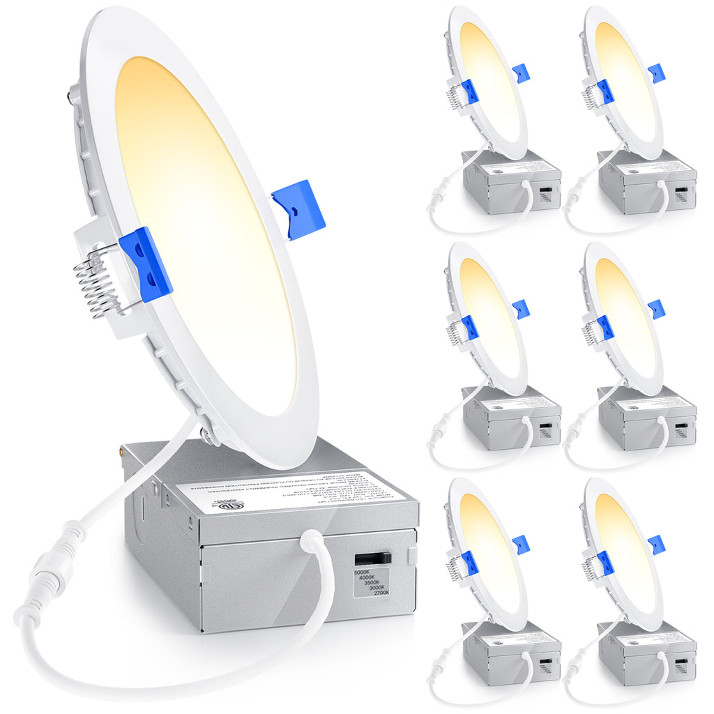 Ensenior 6-Inch LED Recessed Ceiling Light