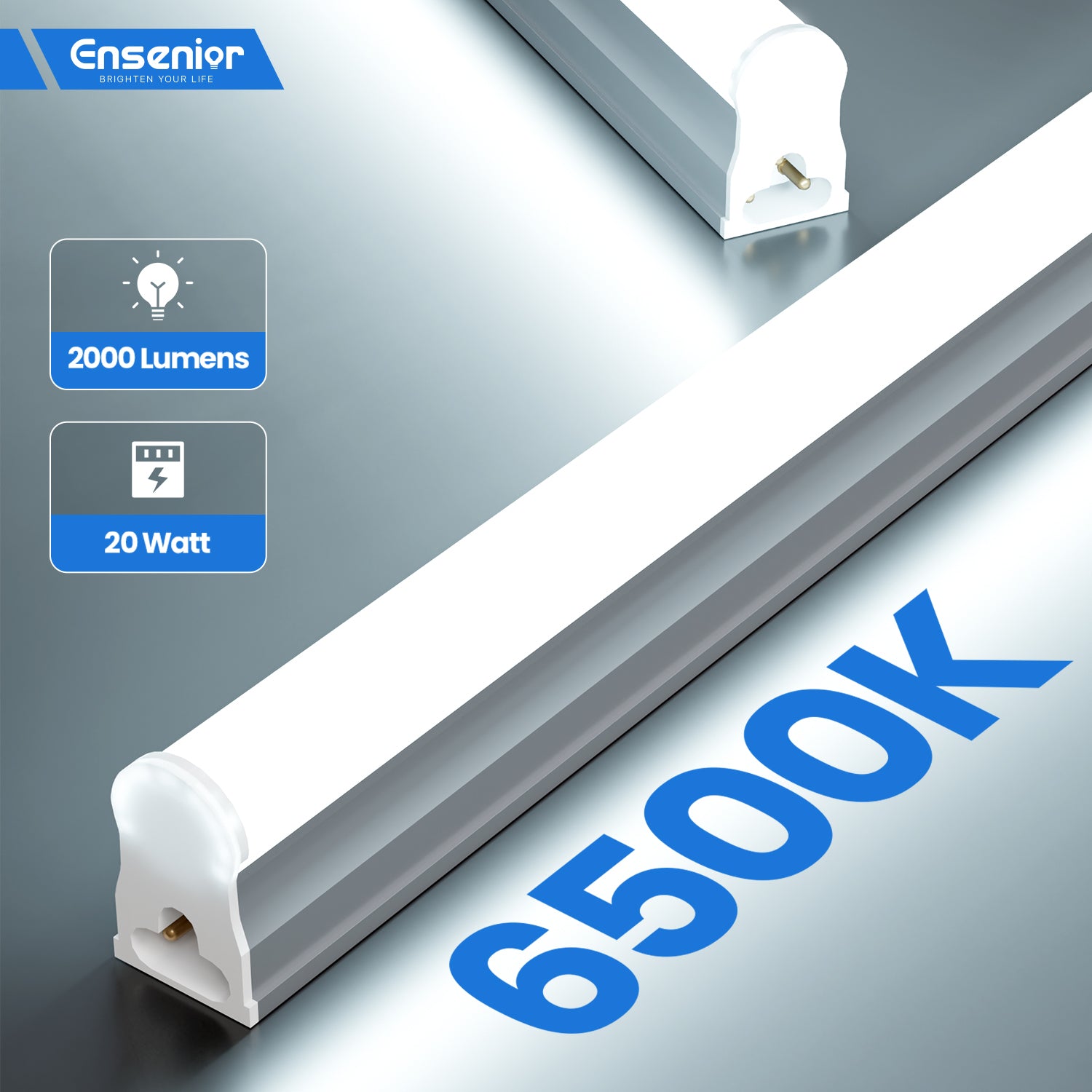 Ensenior T5 4Ft LED Shop Lights